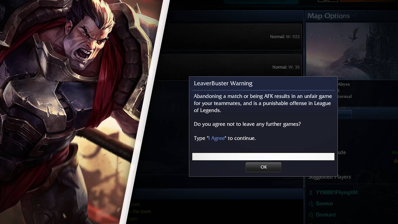 Leaver ruinieren League of Legends