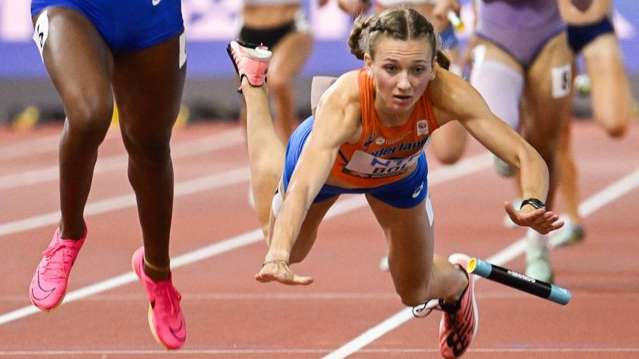 Femke Bol stürzte wenige Meter vor dem Ziel
