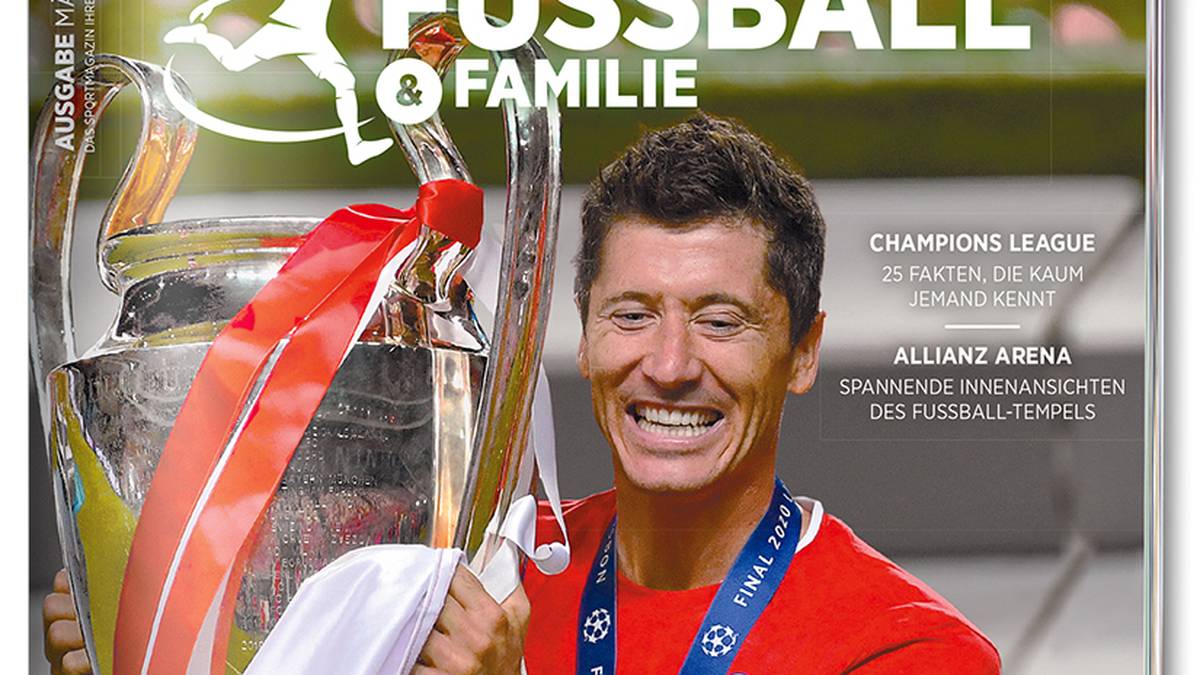 Am 8. März ist die erste Ausgabe des Sportmagazins "FUSSBALL & FAMILIE" erschienen