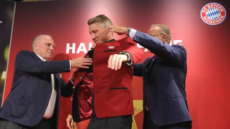 Bastian Schweinsteiger erhielt einen Stern in der Hall of Fame des FC Bayern