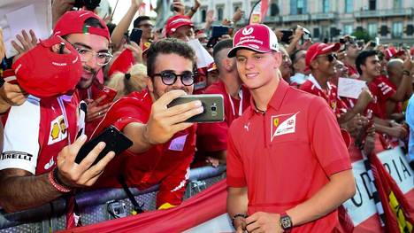 Mick Schumacher durfte im vergangenen Jahr schon für Ferrari testen