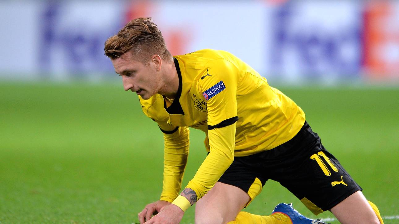 Angeschlagener Reus ausgewechselt