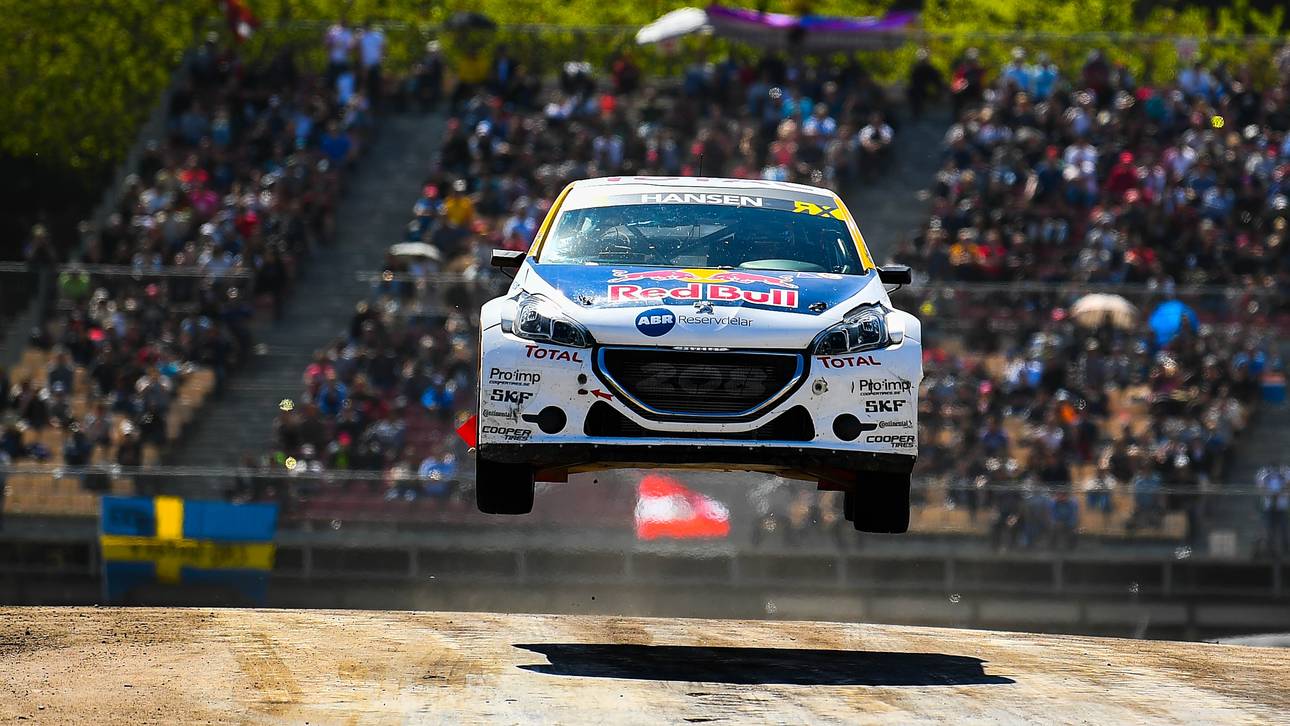 Heiße Action bei Rallyecross-WM