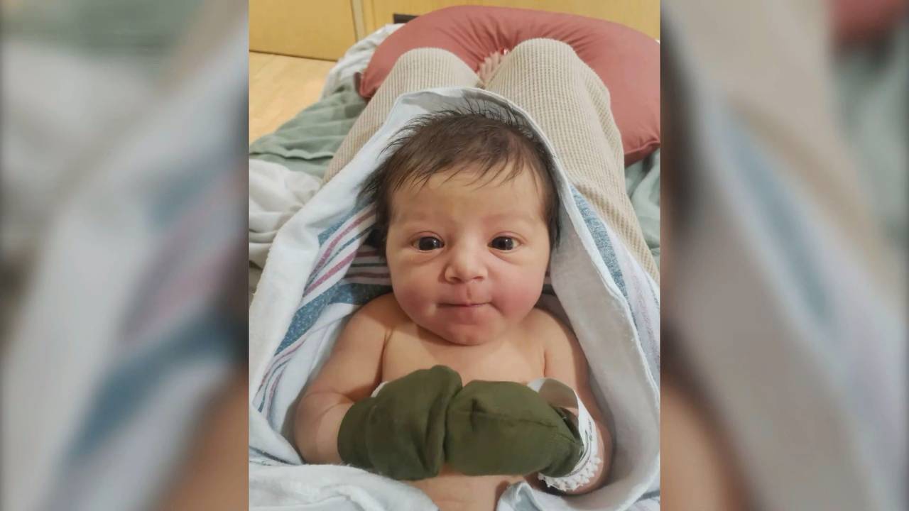 Biathlet Leif Nordgren postet bei Instagram ein Babyfoto seiner Tochter