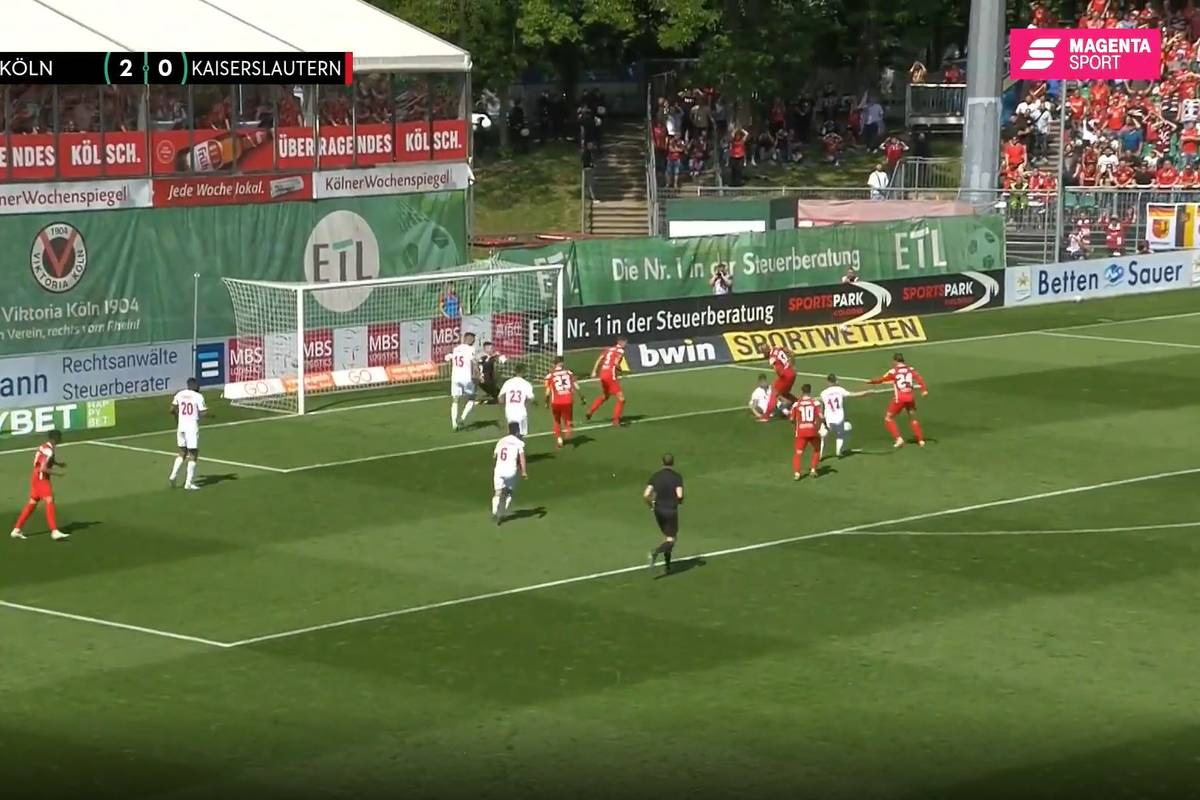 FC Viktoria Köln - 1. FC Kaiserslautern: Tore und Highlights