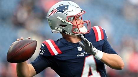 Der ehemalige Patriots-Quarterback Bailey Zappe geht nach Cleveland