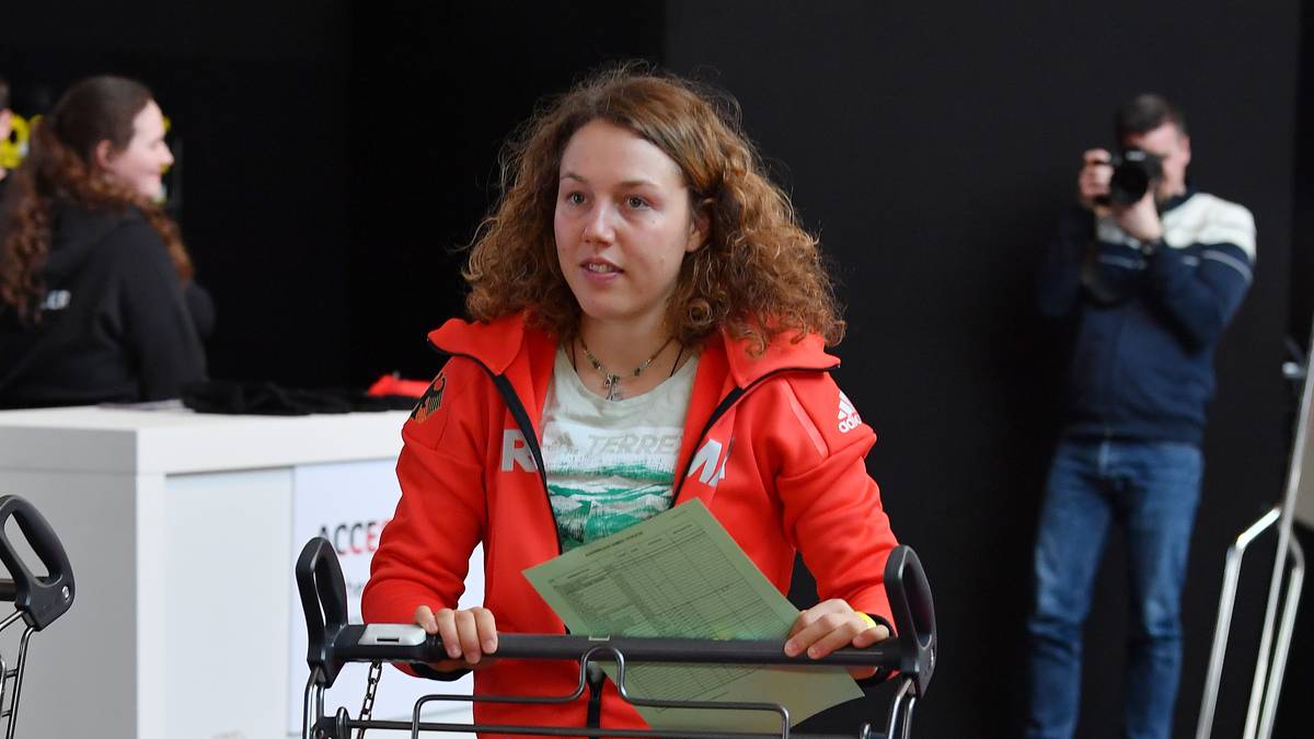 Kollegin Laura Dahlmeier ist da schon weiter und hat ihren Einkaufswagen schon bis zum Rand gefüllt