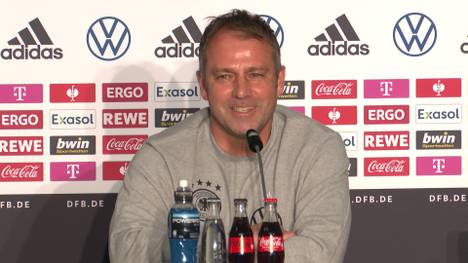 Der Hoffenheimer Munas Dabbur steht für die israelische Mannschaft am Samstag gegen Deutschland auf dem Feld. Der Bundestrainer Hansi Flick erklärt, dass er den Hoffenheimer in seinem Comunio-Team hat.