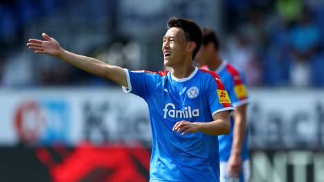 Jae-Sung Lee erzielte zwei Tore für Kiel