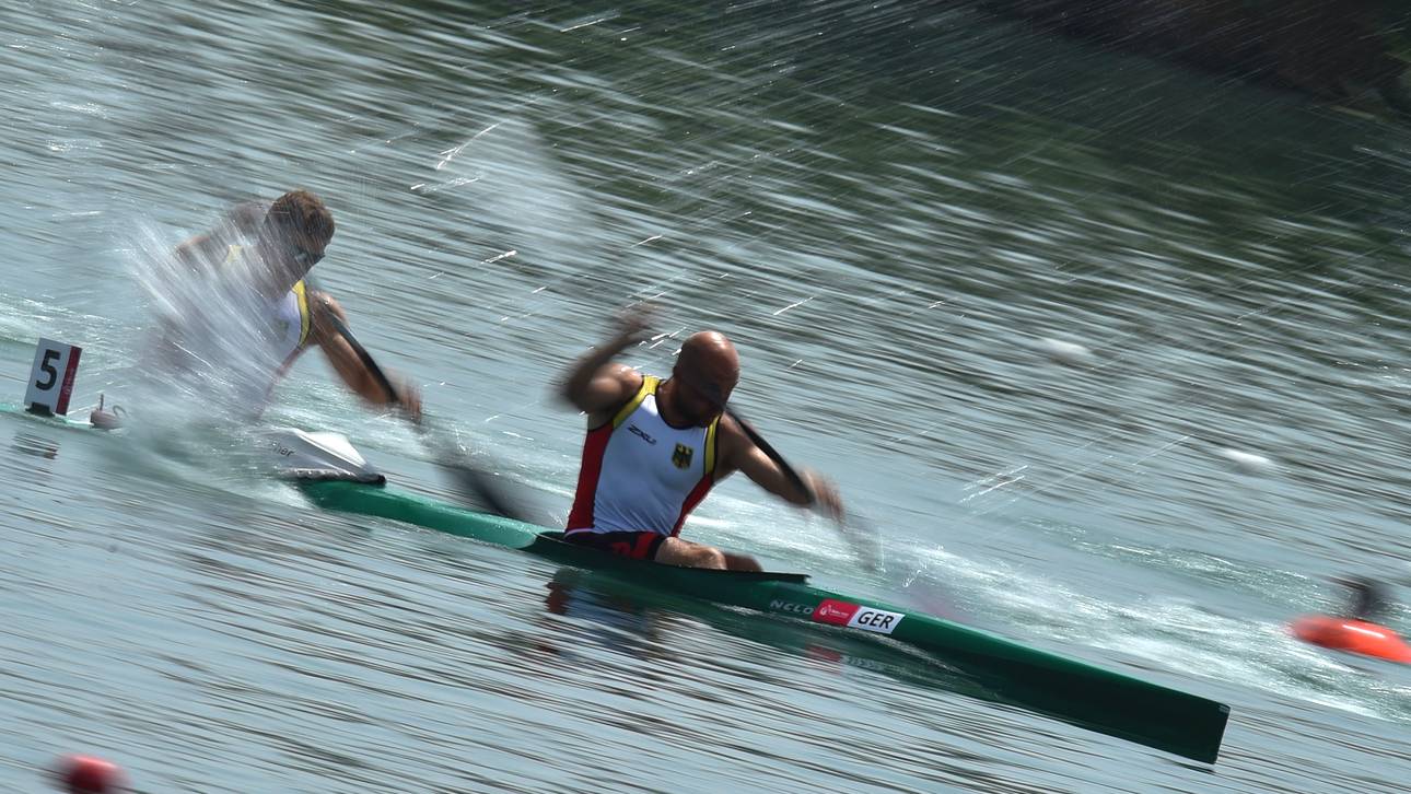 Ronald Rauhe und Tom Liebscher (l.) mussten nach Platz 3 erneut antreten - und verpassten eine Medaille