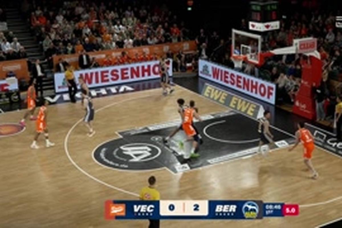 Spiel Highlights zu RASTA Vechta - ALBA BERLIN
