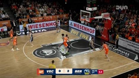 Spiel Highlights zu RASTA Vechta - ALBA BERLIN