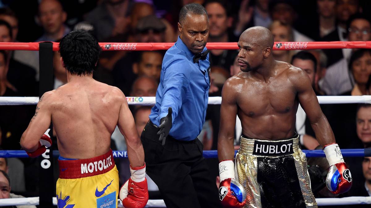 "Du kannst mir nichts" soll die Körpersprache Mayweathers aussagen