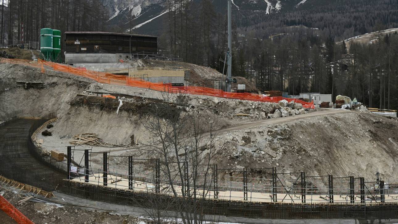 Erste Testfahrt in Olympia-Eiskanal