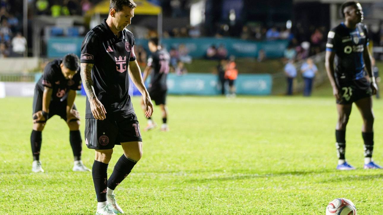 Turbulente Szenen um Messi