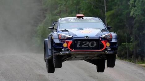 2018 werden die WRC-Autos bei der Rallye Finnland etwas weniger fliegen