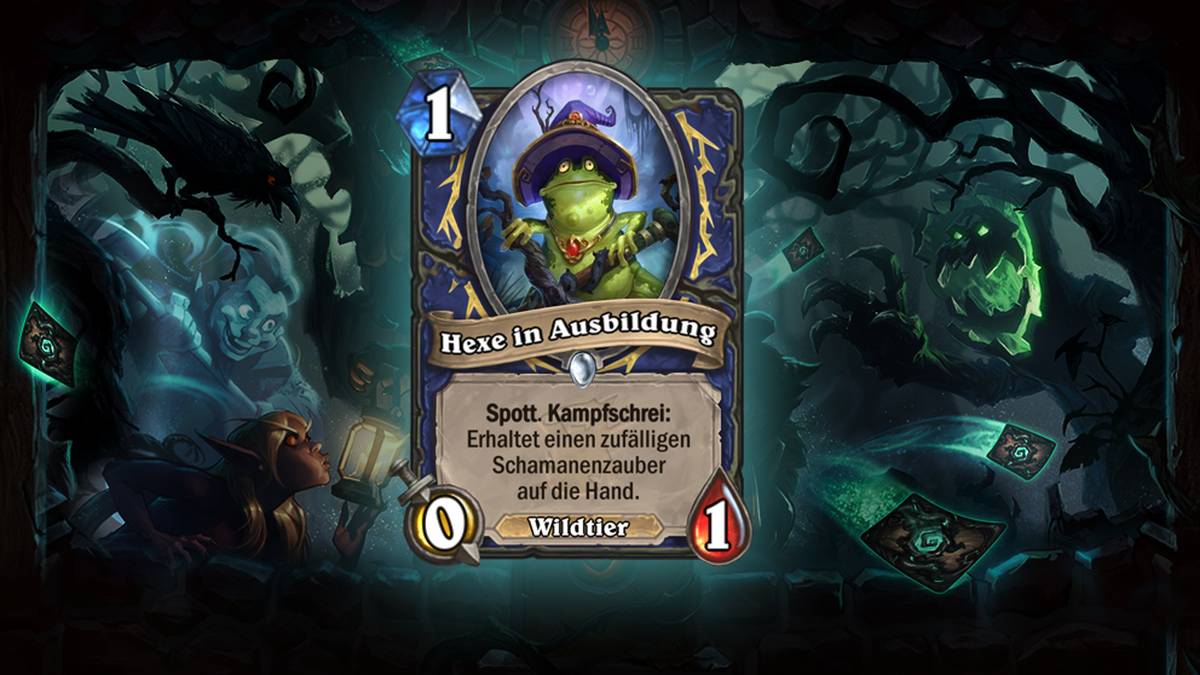 Hexe in Ausbildung (Schamane)