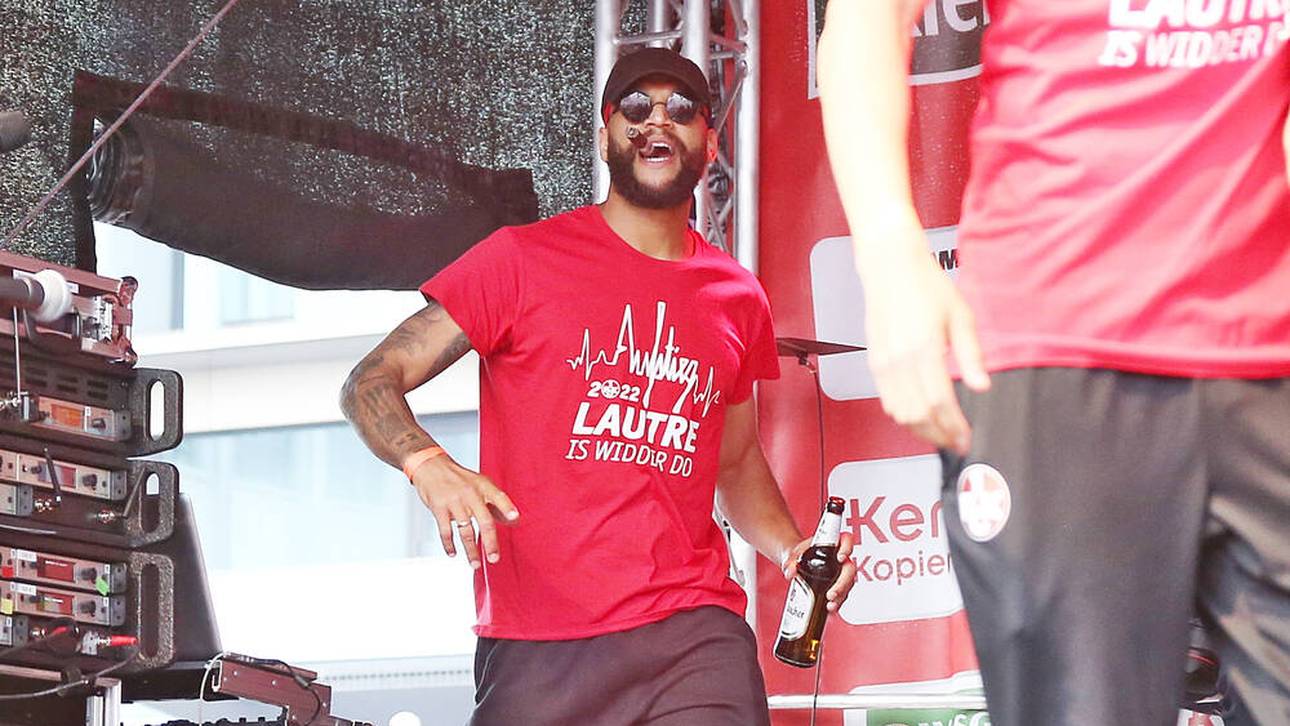 Terrence Boyd stieg 2022 mit Kaiserslautern in die 2. Liga auf