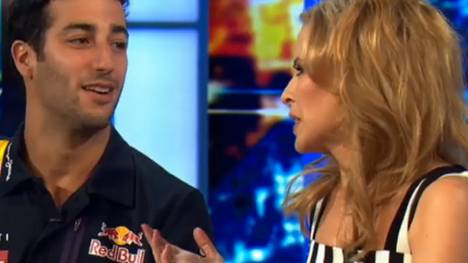 Haben einen ähnlichen Humor: Daniel Ricciardo und Kylie Minogue.