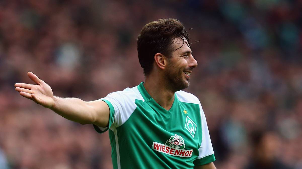 6. Platz: Claudio Pizarro (SV Werder Bremen) - 14 Tore