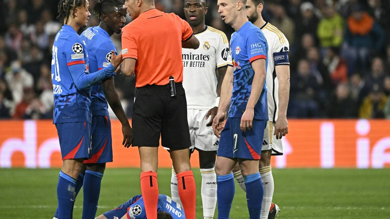 Wieder Schiri-Ärger für Leipzig: „Kann man Rot geben“