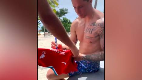 Was für eine Entwicklung! Knapp drei Jahre nach seinem Karriereende überrascht Welt- und Europameister Fernando Torres als Muskelpaket.
