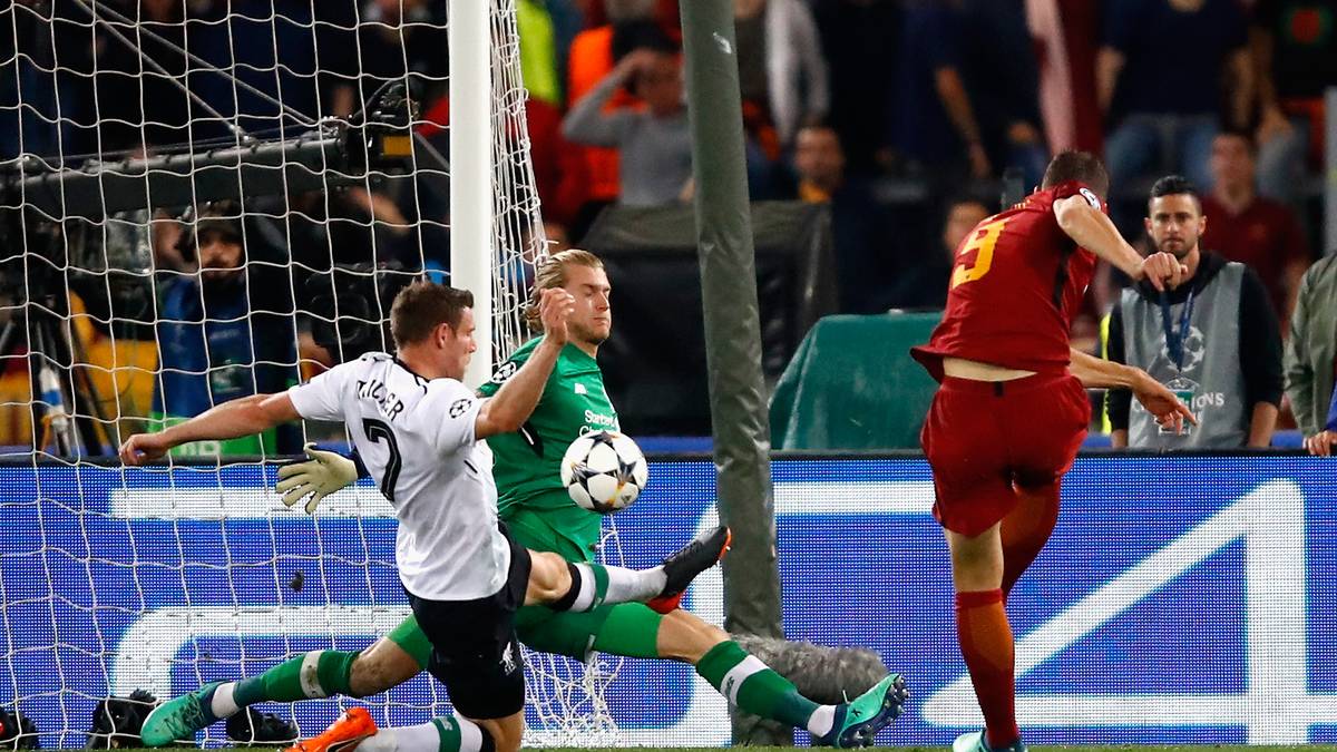 Nach der Pause sorgt Edin Dzekos Treffer zum 2:2 wieder für Hoffnung bei den Giallorossi (52.), denen zudem zwei klare Elfmeter verwehrt werden (49., 63.)