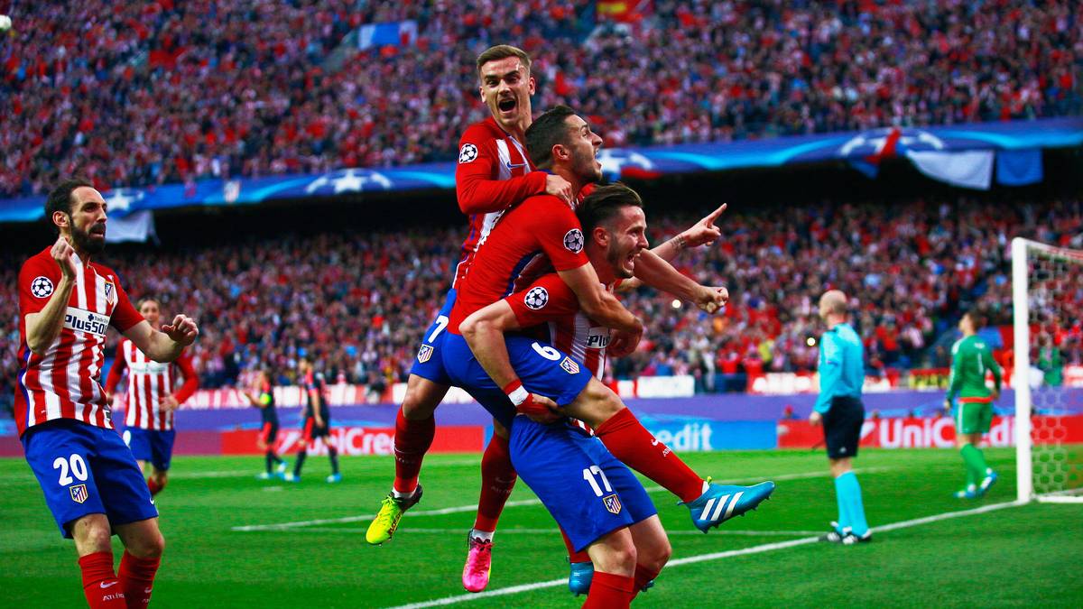 PLATZ 13 - ATLETICO MADRID (Vorjahr: 15): 228,6 Millionen Euro (2014/15: 176,6 Millionen Euro)