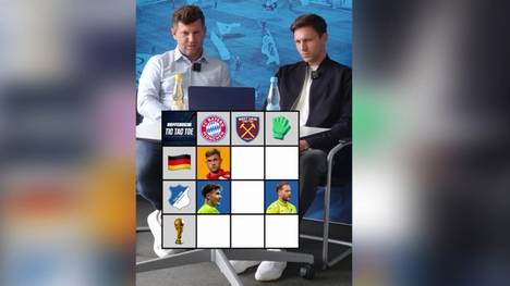 Die TSG Hoffenheim hat ihren Neuzugang Vladimir Coufal auf sehr kreative Art und Weise verkündet. Die sportlich Verantwortlichen, Andreas Schicker und Paul Pajduch, treten im Tic Tac Toe gegeneinander an.