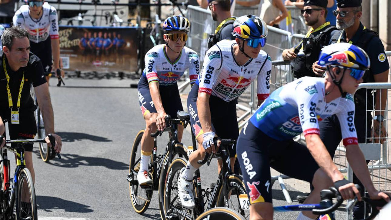 Florian Lipowitz und Remco Evenepoel