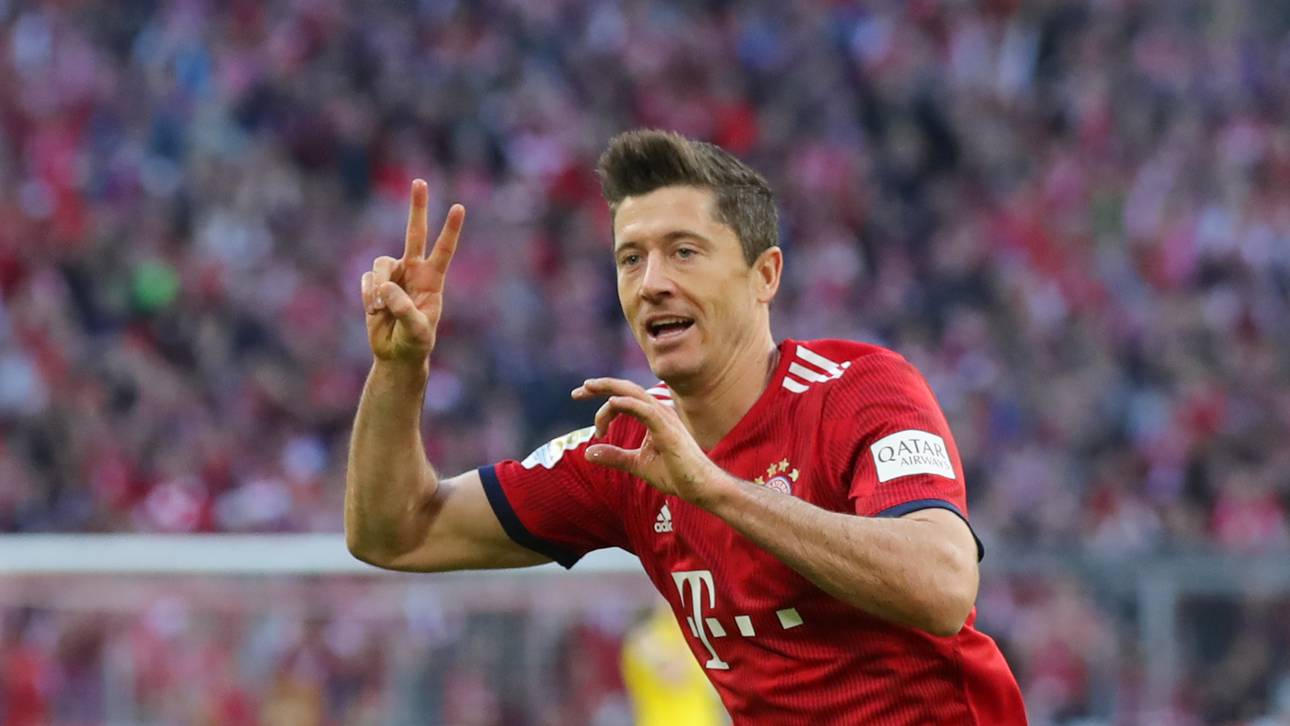 Lewandowski erzielt Jubiläumstor