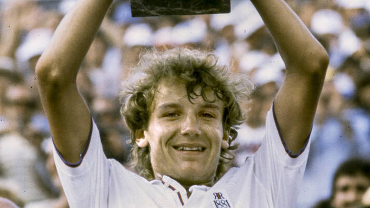Mats Wilander schoss mit dem Sieg bei den French Open 1982 in die Weltspitze