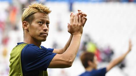 Keisuke Honda scheiterte mit Japan an Belgien