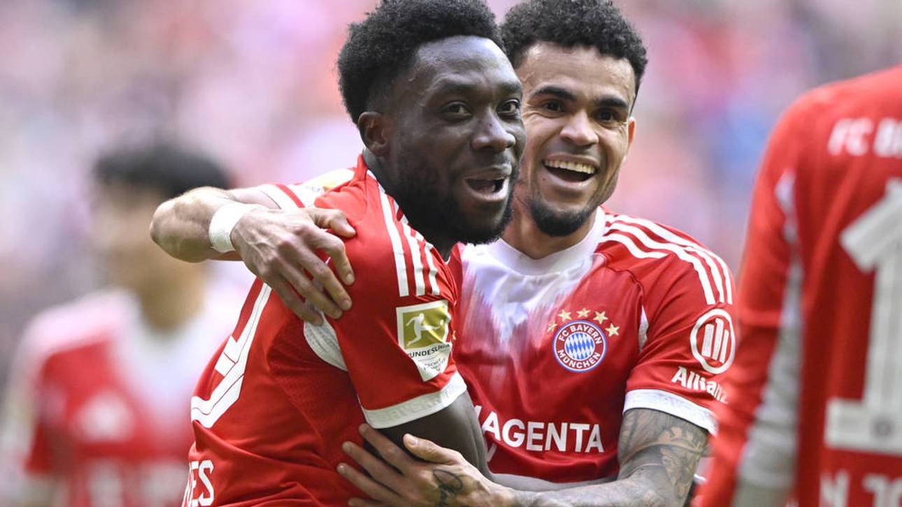 Alphonso Davies (l.) steht in der Startelf gegen PSG