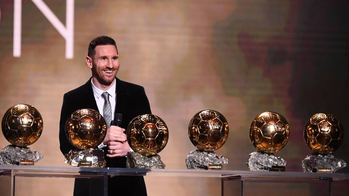 Lionel Messi gewann den Ballon d'Or sechsmal