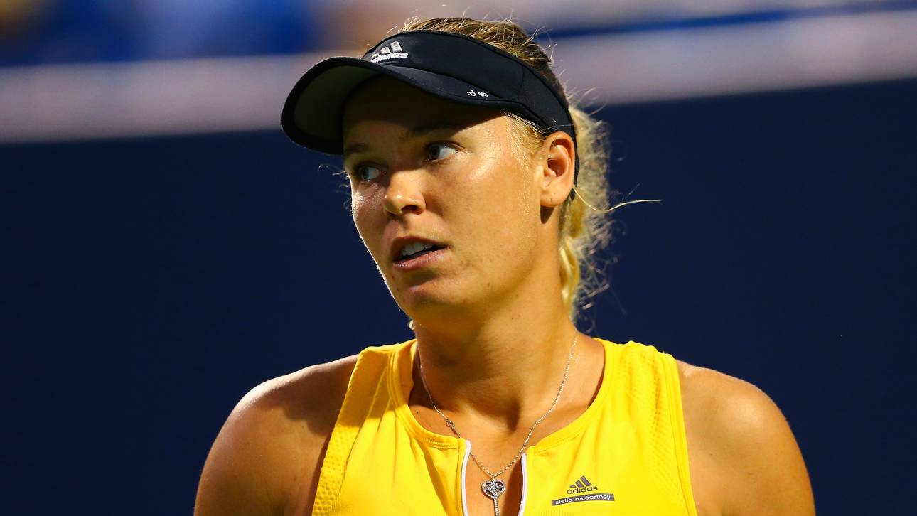 Wozniacki versucht sich am Klavier