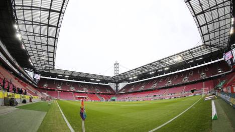 Der 1. FC Köln trägt seine Heimspiele im RheinEnergieSTADION aus
