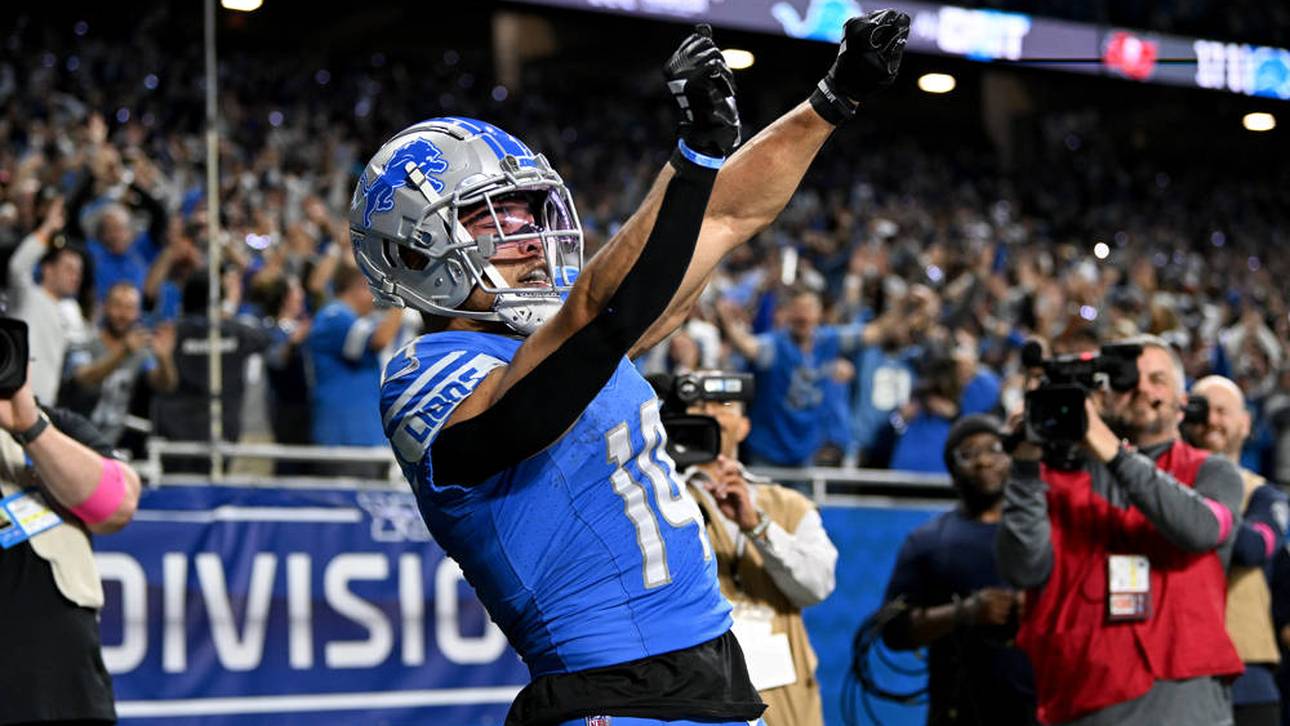 Historischer Touchdown von St. Brown