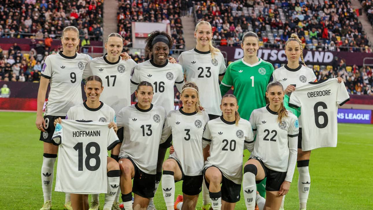 Die DFB-Frauen sendeten eine emotionale Botschaft