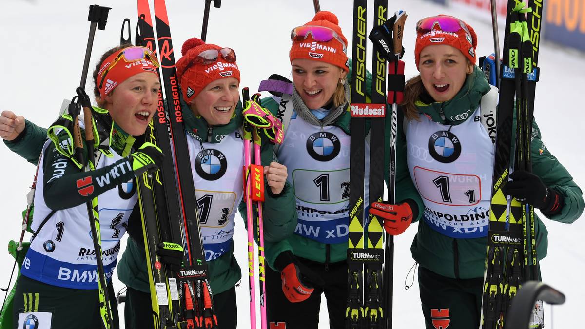 PROGNOSE: Dahlmeier holt einmal Gold und dazu eine weitere Einzel-Medaille. Die Damen-Staffel fährt als klarer Favorit auf Platz eins nach Südkorea. Ex-Langläuferin Denise Herrmann hat im Sprint Außenseiterchancen, da nur zweimal geschossen wird