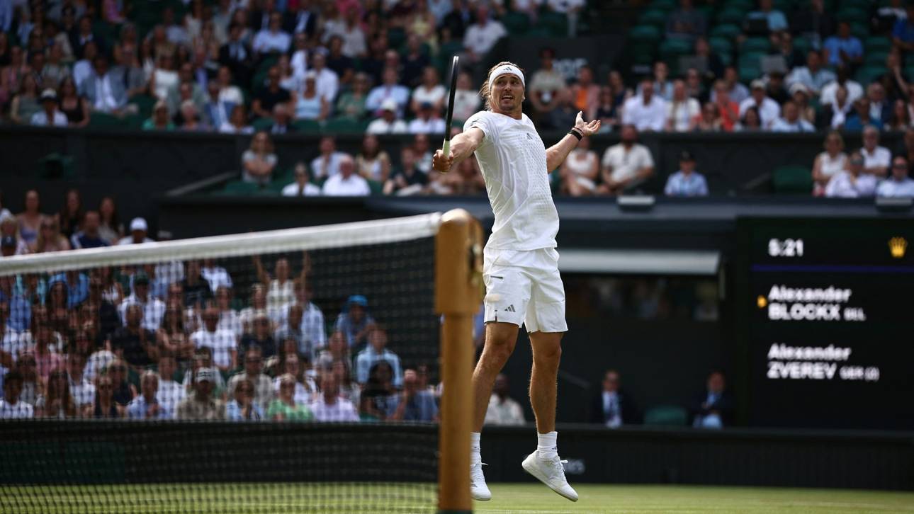 Zverev verlässt den Centre Court