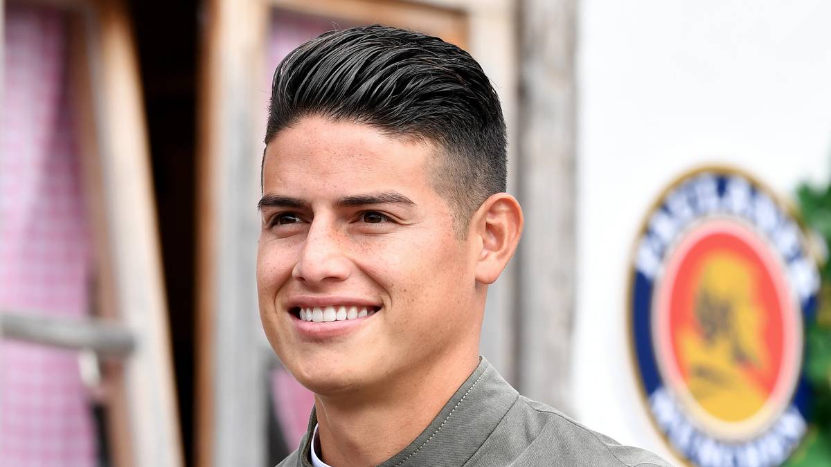 ...genauso wie James Rodriguez, ...