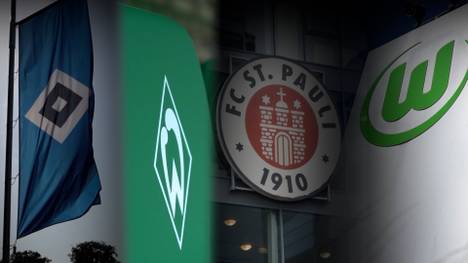 Der Abstiegskampf in der Bundesliga wird immer enger. Vor allem die Nordklubs geraten unter Druck. Wer schafft den Klassenerhalt, und wer muss den Gang in die 2. Liga antreten?