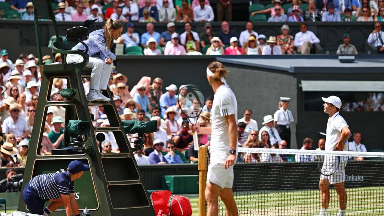 Ganz seltene Szene bei Zverev-Match