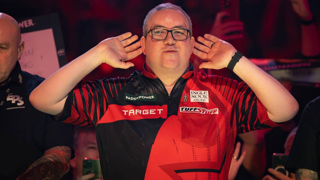 Stephen Bunting steht zum zweiten Mal in seiner Karriere im Halbfinale der Darts-WM
