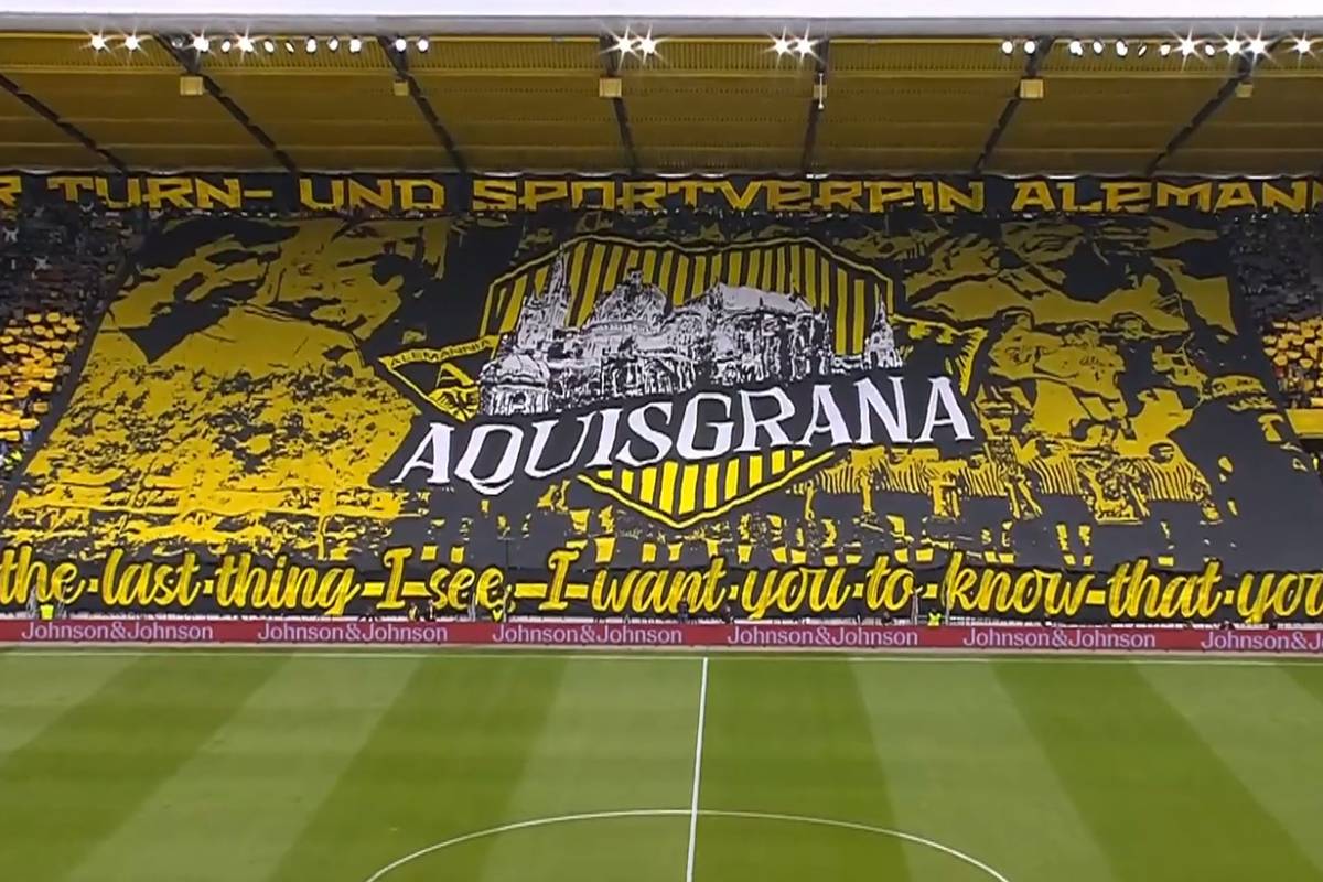 Drittliga-Fans präsentieren Mega-Choreo
