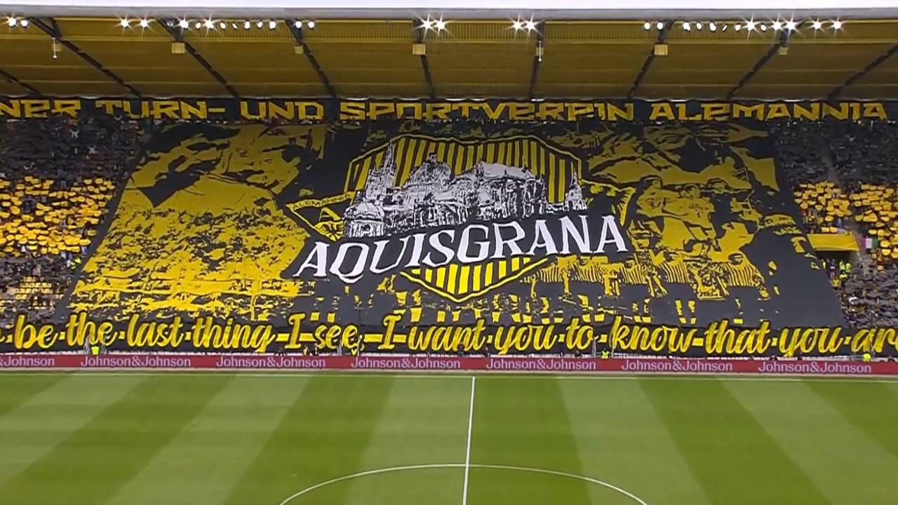 Drittliga-Fans präsentieren Mega-Choreo