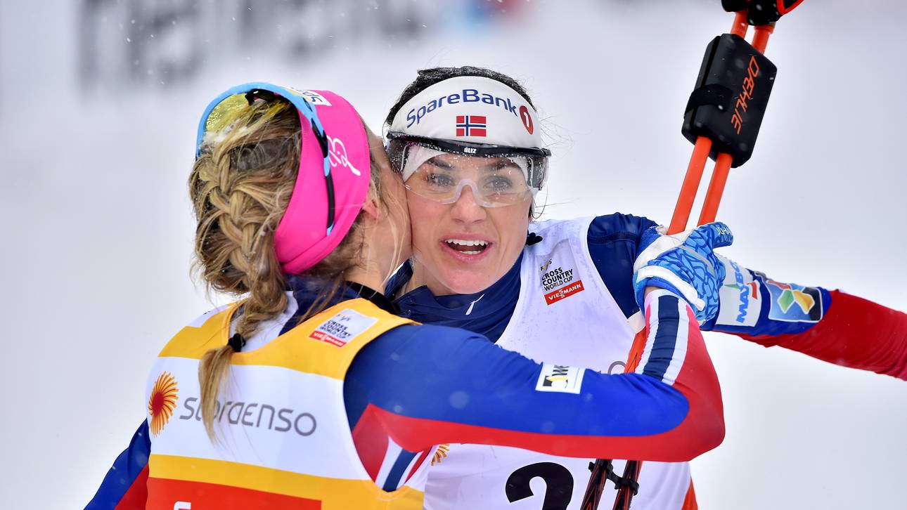 Weng schlägt Johaug im Zielsprint