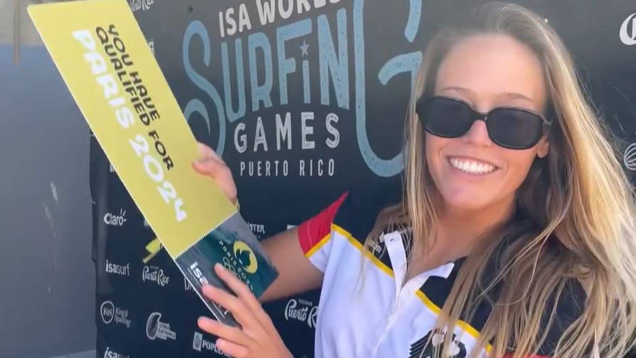 Deutsche Surferin schreibt Geschichte