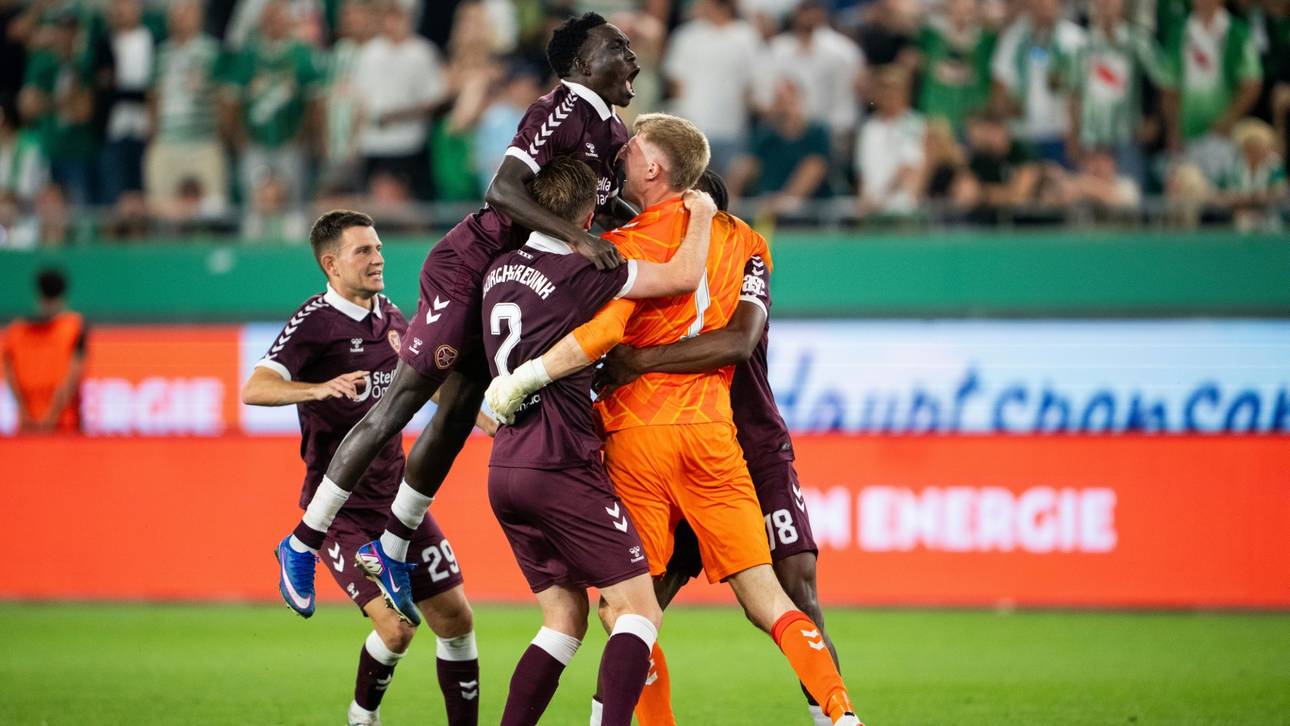 Ohne Sieg: Hearts erreichen Conference League
